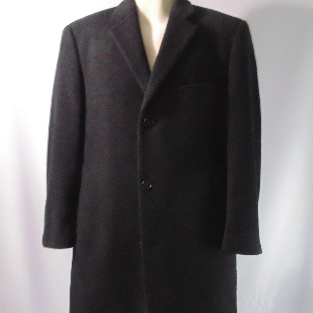 Lauren Ralph Lauren men's Black Overcoat 40S